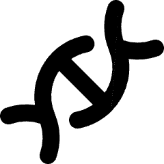 Dna Icon from Core Solid Set