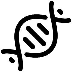 Dna Icon from Plump Line Set