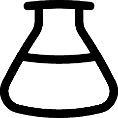 Erlenmeyer Flask Icon from Flex Line Set