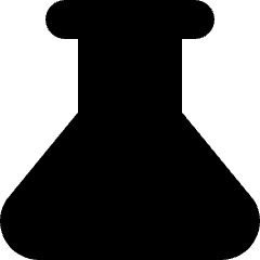 Erlenmeyer Flask Icon from Micro Solid Set