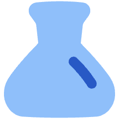 Erlenmeyer Flask Icon from Plump Flat Set