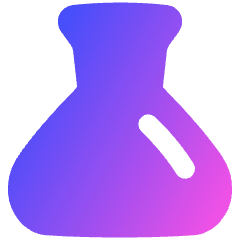 Erlenmeyer Flask Icon from Plump Gradient Set