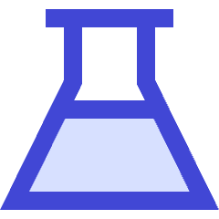 Erlenmeyer Flask Icon from Sharp Duo Set