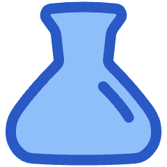 Erlenmeyer Flask Icon from Plump Duo Set