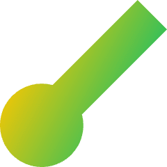 Glass Stirring Rod Icon from Sharp Gradient Set