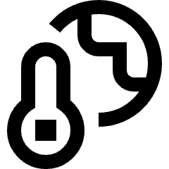 Global Warming 2 Icon from Sharp Line Set