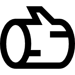 Log Icon from Sharp Line Set