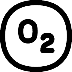 Oxygen Icon from Flex Line Set