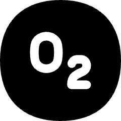 Oxygen Icon from Flex Solid Set