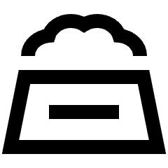 Pet Food Icon from Sharp Line Set