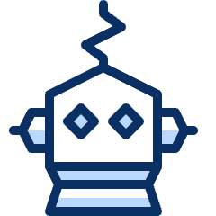 Robot 1 Icon from Cyber Duotone Set