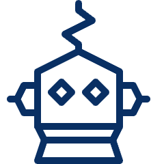 Robot 1 Icon from Cyber Line Set