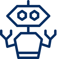 Robot 2 Icon from Cyber Line Set