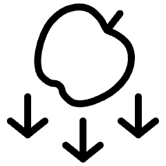 Science Apple Gravity Icon from Ultimate Light Set