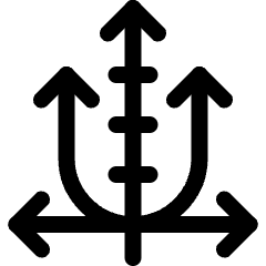 Science Axis Icon from Ultimate Regular Set