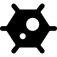 Science Bacteria Icon from Ultimate Bold Set