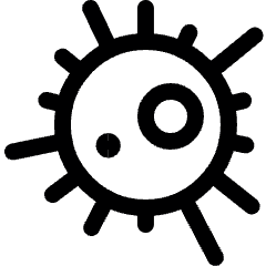 Science Bacteria Icon from Ultimate Regular Set