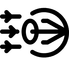 Science Black Hole Icon from Ultimate Regular Set