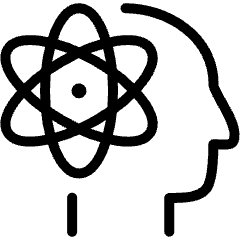 Science Brain Icon from Ultimate Light Set