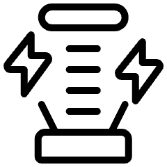 Science Elecricity Power Icon from Ultimate Light Set