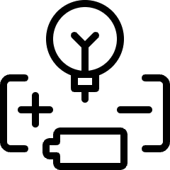 Science Electricity Icon from Ultimate Light Set