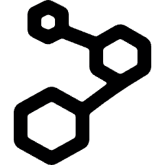 Science Molecule Strucutre Icon from Ultimate Bold Set