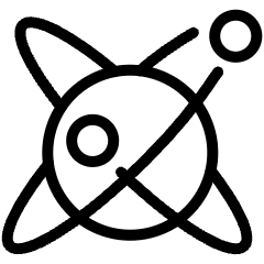 Science Molecules Icon from Ultimate Light Set