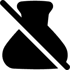 Science Off Experimental Feature Icon from Plump Solid Set