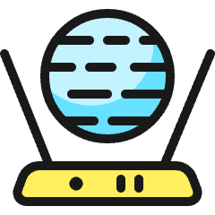 Science Projection Icon from Ultimate Colors Set