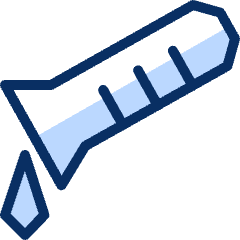 Test Tube 1 Icon from Cyber Duotone Set