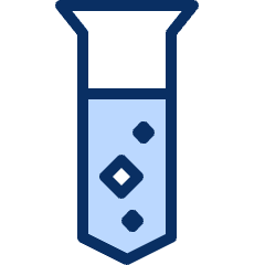 Test Tube 2 Icon from Cyber Duotone Set