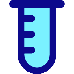 Test Tube Icon from Core Pop Set
