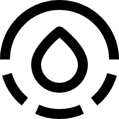 Water Drop 1 Icon from Sharp Line Set