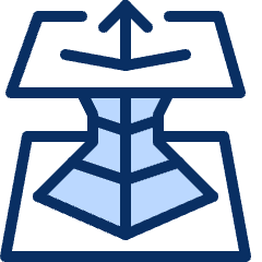 Wormhole Icon from Cyber Duotone Set