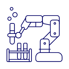 Laboratory Robot 1 Illustration from UX Line Set