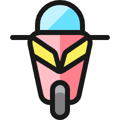 Scooter 3 Icon from Ultimate Colors Set