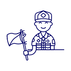 Scout 4 Illustration from UX Line Set