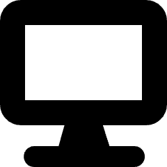 Screen 1 Icon from Micro Solid Set