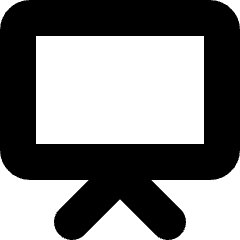 Screen 2 Icon from Micro Solid Set