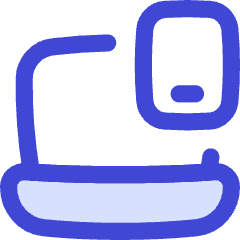 Device Laptop Phone Pairing Icon from Flex Duo Set