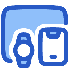 Device Phone Watch Tablet Icon from Plump Duo Set