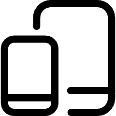 Ios Ipados Devices Icon from Ultimate Regular Set