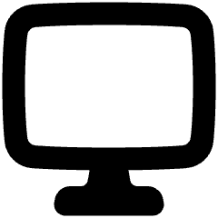 Screen 1 Icon from Plump Solid Set