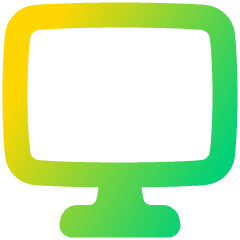 Screen 1 Icon from Plump Gradient Set