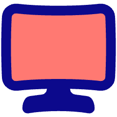 Screen Curve Icon from Plump Pop Set