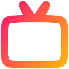 Screen Tv Icon from Plump Gradient Set