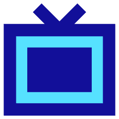 Screen Tv Icon from Sharp Pop Set