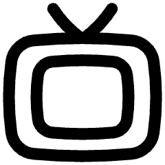 Screen Tv Icon from Flex Line Set