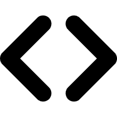 Angle Brackets Icon from Core Solid Set