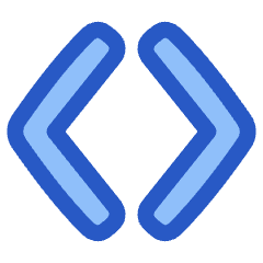 Angle Brackets Icon from Plump Duo Set